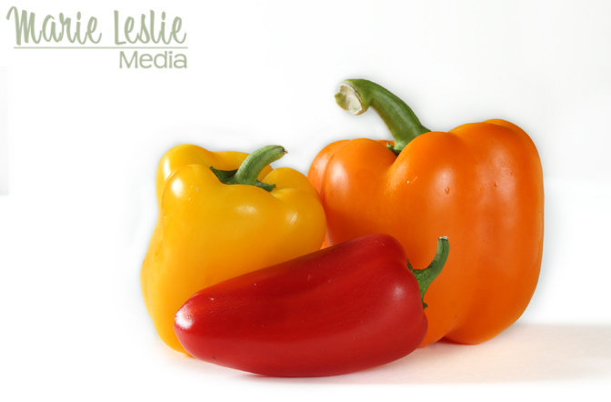 denver food photographer, food photography, bell peppers