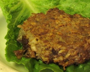 oatburg, hamburger substitute