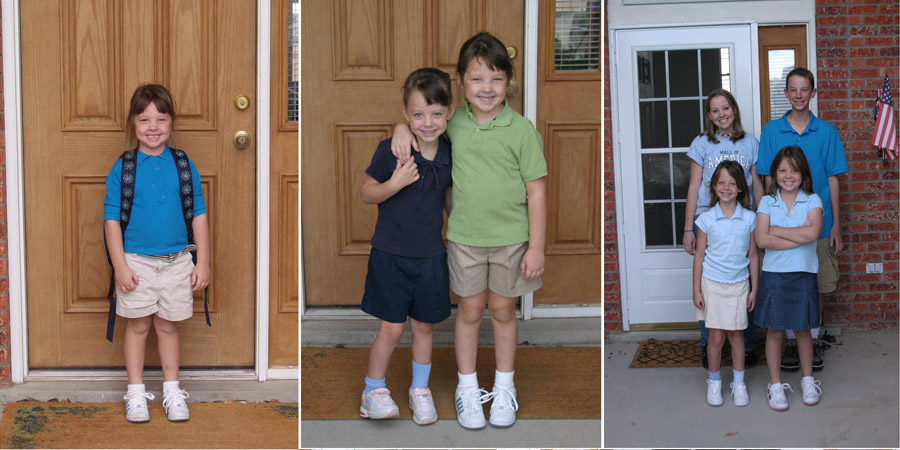 first day of school photos 1