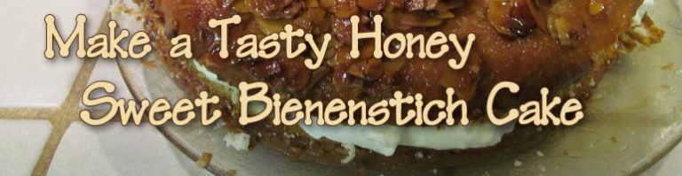 Tasty Honey Sweet Bienenstich Cake