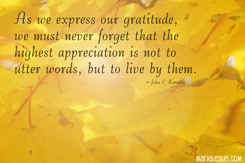 Live in Thanksgiving Daily-Favorite Thanksgiving Quotes