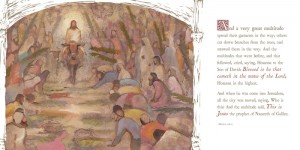 This is Jesus--triumphal entry into Jerusalem--Palm Sunday
