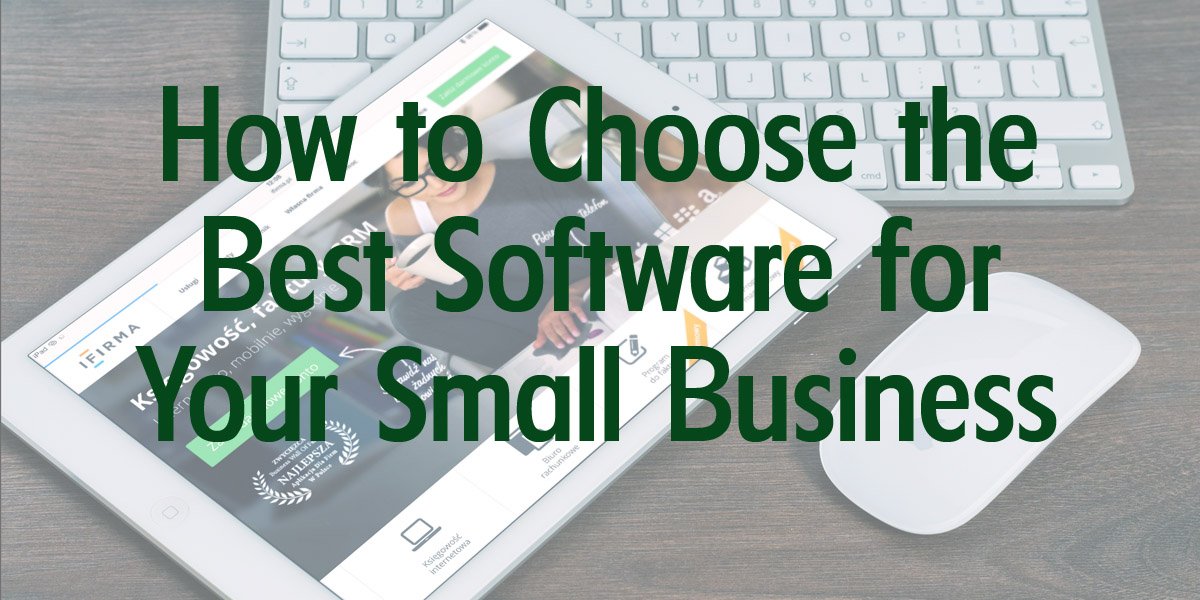 what is the best software for a small business