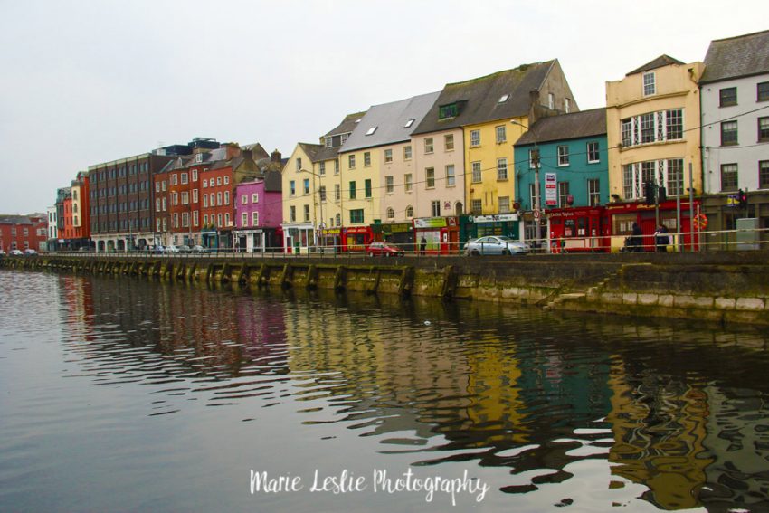 Row Homes on the River Lee, Cork, Ireland