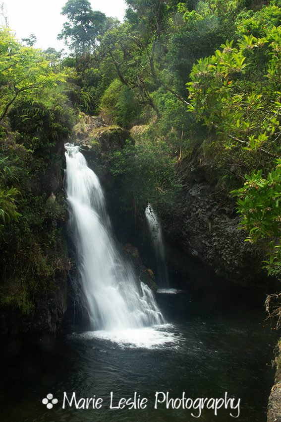 The Waterfall at Kaumahina Wayside