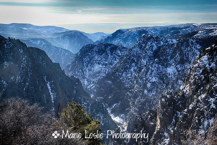 Winter Morning at Black Canyon