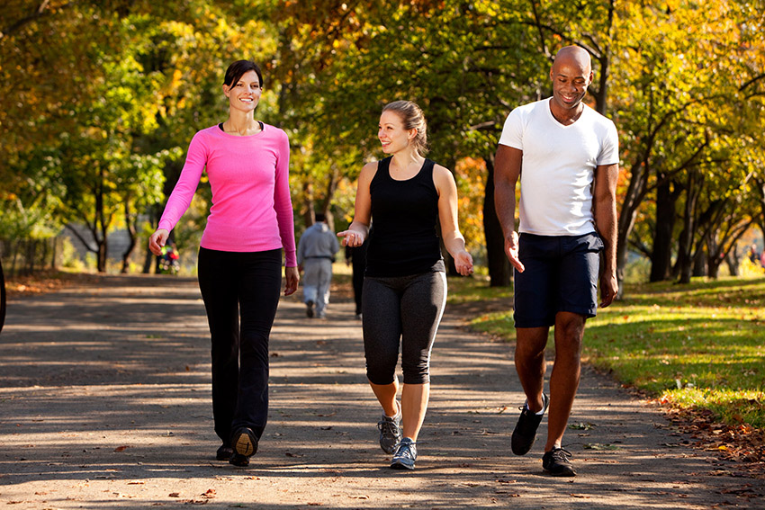 get out of the office and take a walk