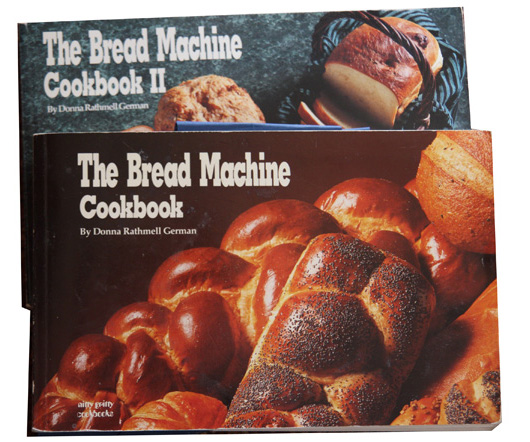 bread machine cookbooks