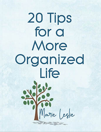 20 Top Tips for a More Organized Life cover