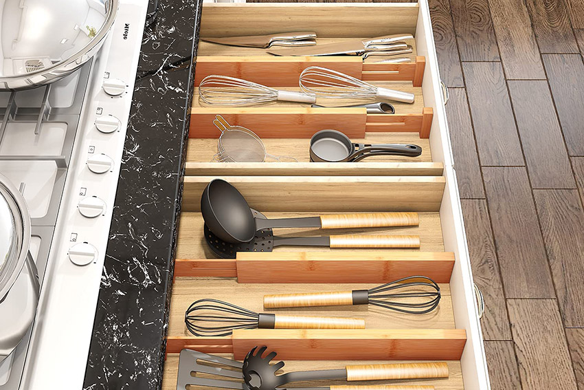 bamboo drawer dividers