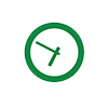 clock icon for productivity and organization