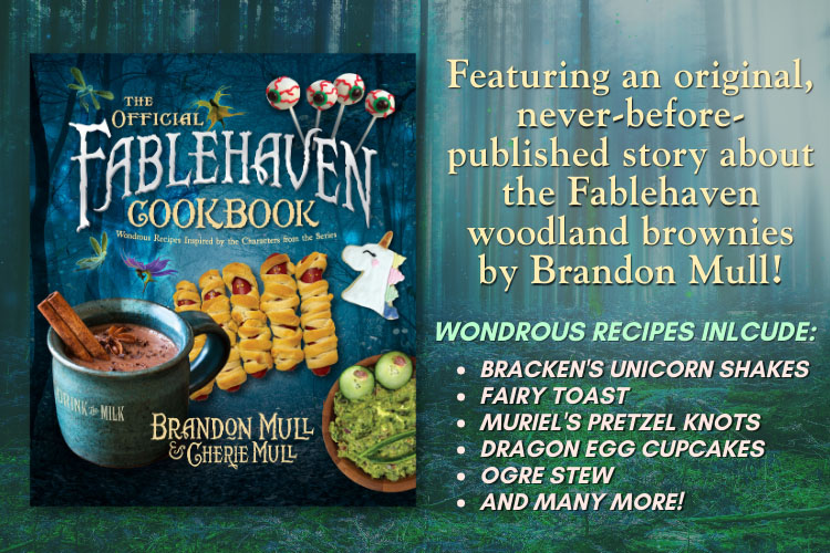 blog graphic of the fablehaven cookbook